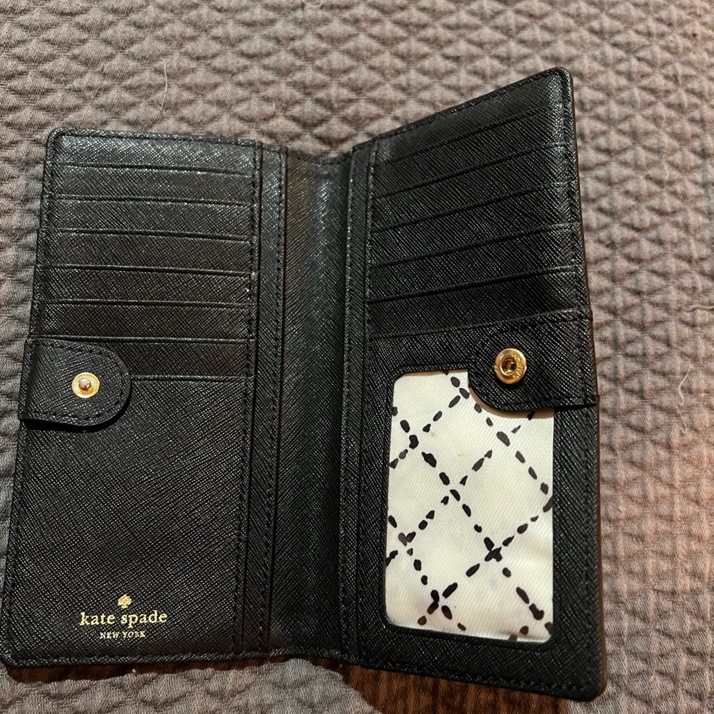 Kate Spade ♠️ Black Wallet